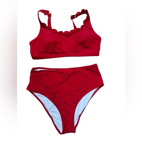 Charmo.  Red Bikini Set - Picture 1 of 4